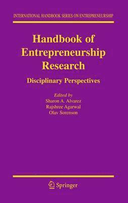 Handbook of Entrepreneurship Research