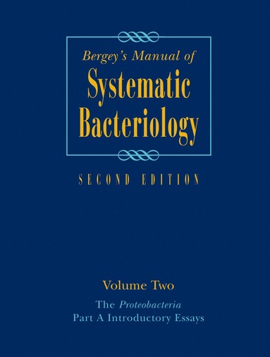 bokomslag Bergey's Manual of Systematic Bacteriology