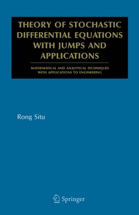 bokomslag Theory of Stochastic Differential Equations with Jumps and Applications