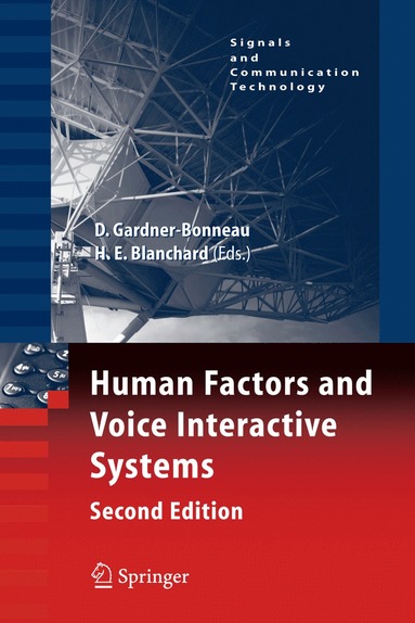 bokomslag Human Factors and Voice Interactive Systems