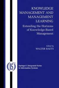bokomslag Knowledge Management and Management Learning: