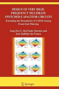 bokomslag Design of Very High-Frequency Multirate Switched-Capacitor Circuits