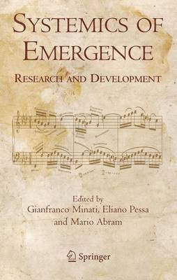 Gianfranco Minati, Eliano Pessa, Mario Abram - Systemics of Emergence, Häftad
