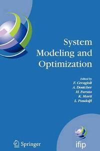 bokomslag System Modeling and Optimization