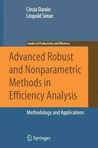 bokomslag Advanced Robust and Nonparametric Methods in Efficiency Analysis