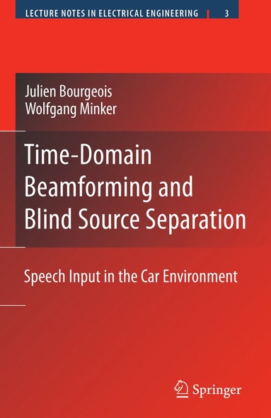 bokomslag Time-Domain Beamforming and Blind Source Separation