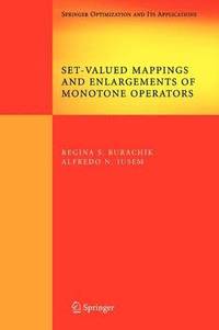 bokomslag Set-Valued Mappings and Enlargements of Monotone Operators