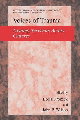 Boris Drozdek, John P. Wilson - Voices of Trauma, Häftad