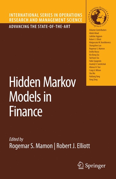 bokomslag Hidden Markov Models in Finance