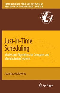 bokomslag Just-in-Time Scheduling