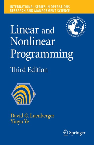 bokomslag Linear and Nonlinear Programming