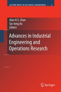 bokomslag Advances in Industrial Engineering and Operations Research