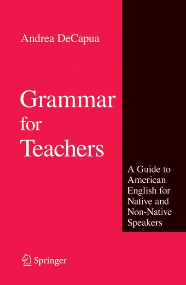 bokomslag Grammar for Teachers