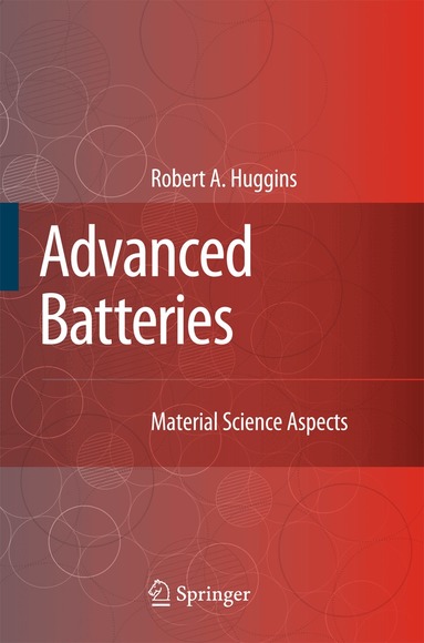 Robert Huggins - Advanced Batteries, Häftad