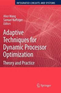 bokomslag Adaptive Techniques for Dynamic Processor Optimization
