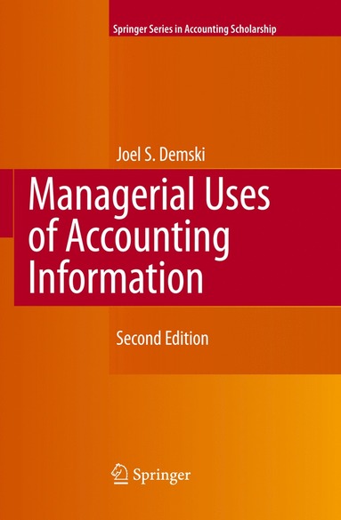 bokomslag Managerial Uses of Accounting Information