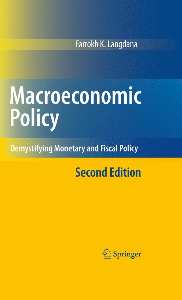 Farrokh Langdana - Macroeconomic Policy, Häftad