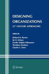 bokomslag Designing Organizations