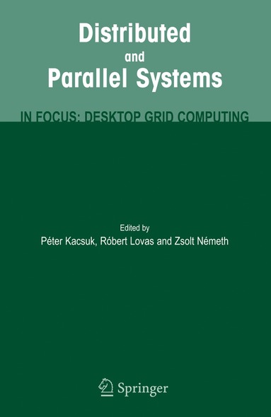 bokomslag Distributed and Parallel Systems