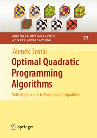 bokomslag Optimal Quadratic Programming Algorithms