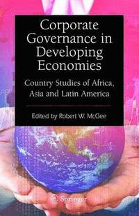 bokomslag Corporate Governance in Developing Economies