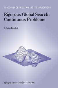 bokomslag Rigorous Global Search: Continuous Problems