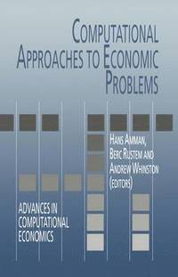 bokomslag Computational Approaches to Economic Problems
