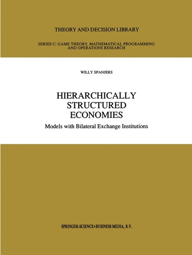 bokomslag Hierarchically Structured Economies