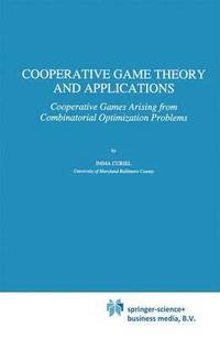 bokomslag Cooperative Game Theory and Applications