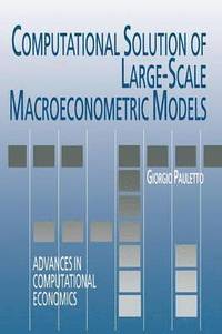 bokomslag Computational Solution of Large-Scale Macroeconometric Models