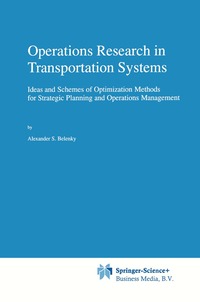 bokomslag Operations Research in Transportation Systems