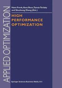bokomslag High Performance Optimization