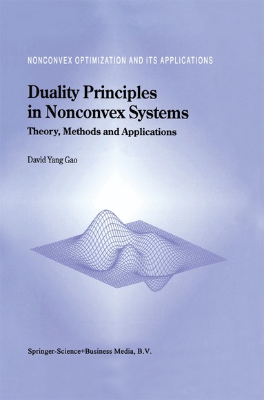 David Yang Gao - Duality Principles in Nonconvex Systems, Häftad