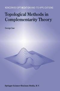 bokomslag Topological Methods in Complementarity Theory