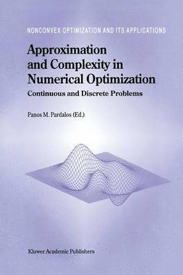 Approximation and Complexity in Numerical Optimization 1