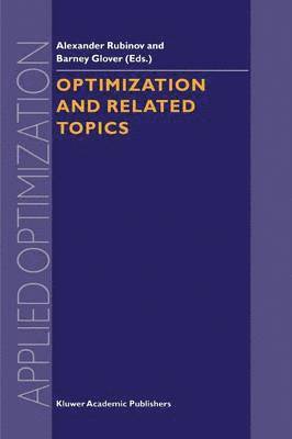 Optimization and Related Topics 1