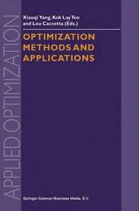 bokomslag Optimization Methods and Applications