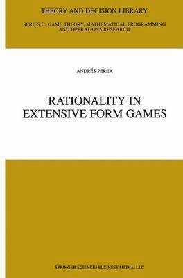 bokomslag Rationality in Extensive Form Games