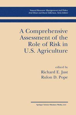 bokomslag Comprehensive Assessment of the Role of Risk in U.S. Agriculture