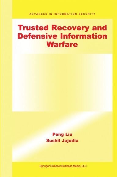 bokomslag Trusted Recovery and Defensive Information Warfare