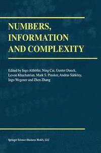 bokomslag Numbers, Information and Complexity