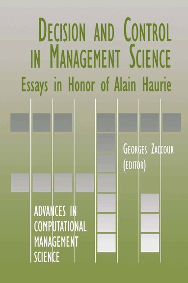 Georges Zaccour - Decision & Control in Management Science, Häftad