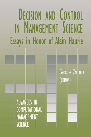 bokomslag Decision & Control in Management Science