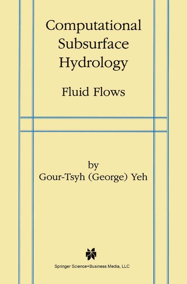 bokomslag Computational Subsurface Hydrology