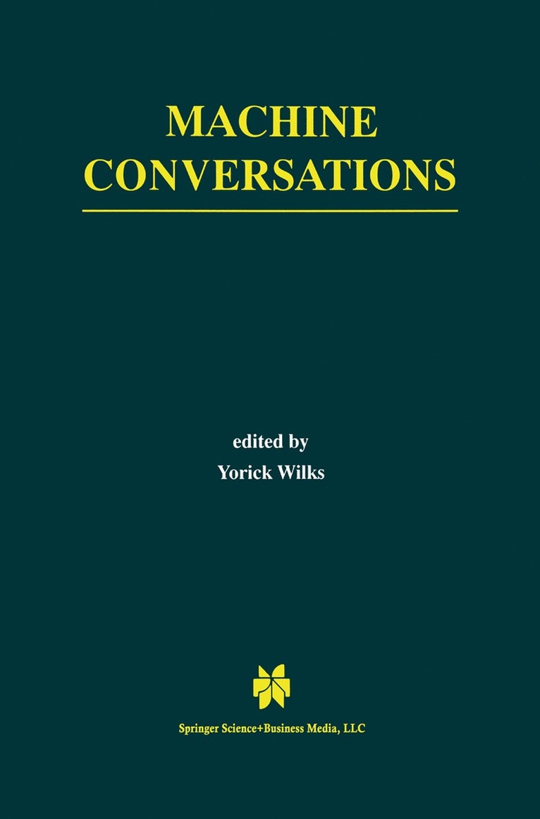 Yorick Wilks - Machine Conversations, Häftad