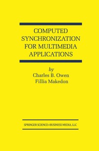 bokomslag Computed Synchronization for Multimedia Applications