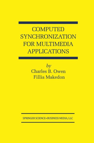 bokomslag Computed Synchronization for Multimedia Applications