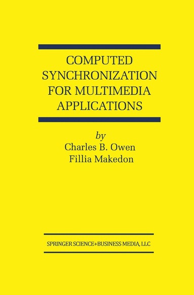 bokomslag Computed Synchronization for Multimedia Applications