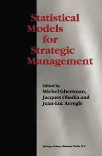 bokomslag Statistical Models for Strategic Management