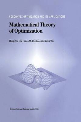 bokomslag Mathematical Theory of Optimization